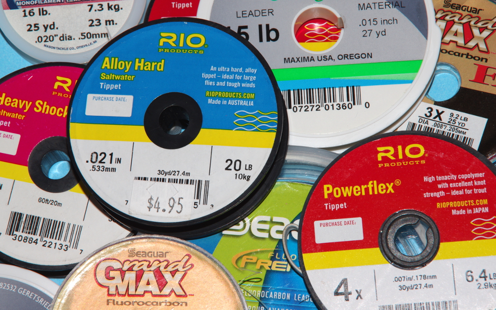 Fly Fishing Fluorocarbon Leader Tippet Line Nymph Streamer 0X 1X