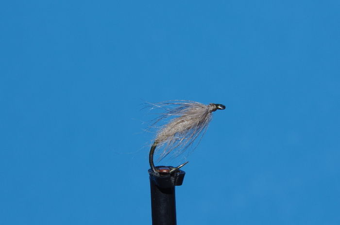 Fly fishing with nymphs soft hackle.