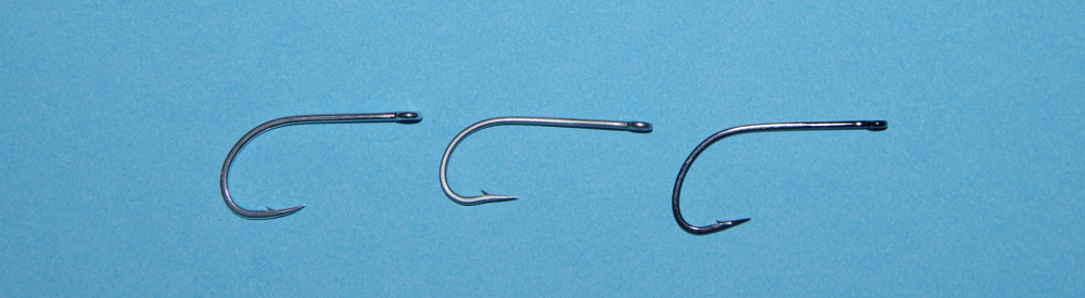 Fly fishing hook size test.