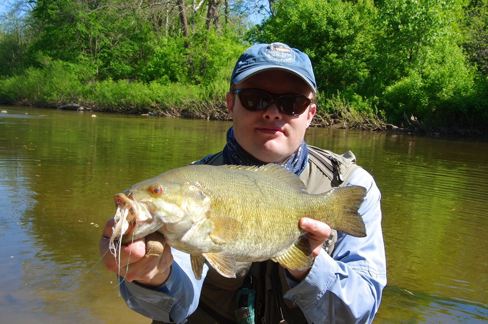 smallmouth bass fly fishing