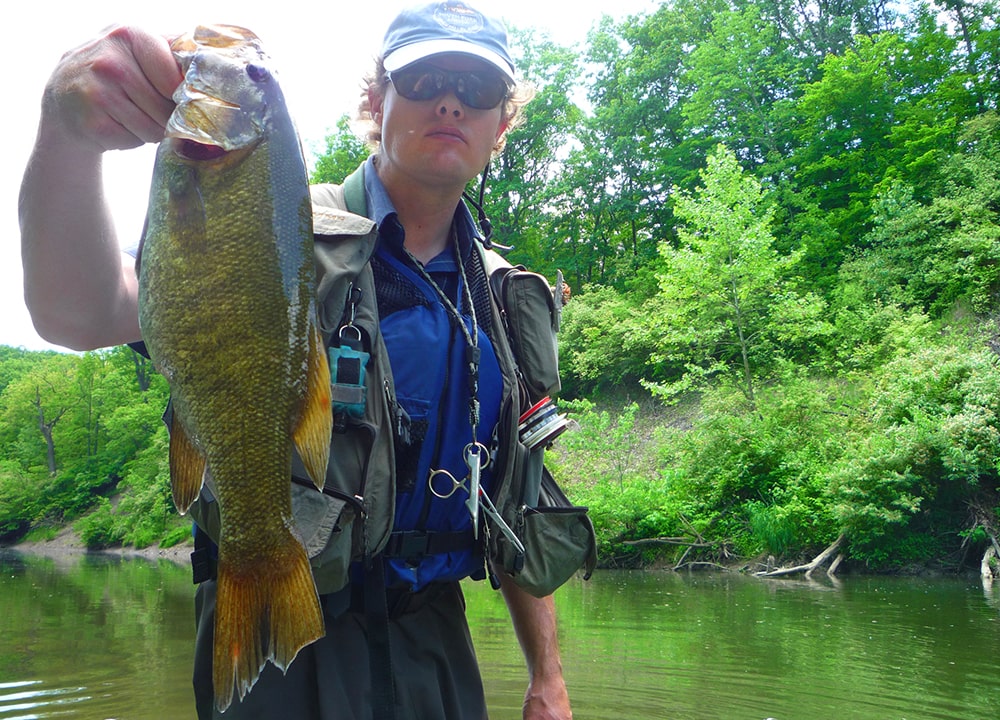 smallmouth on the fly slow steady